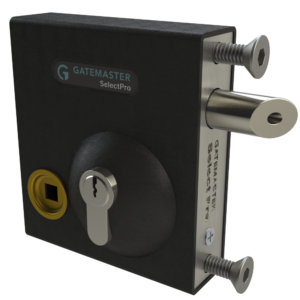 Gatemaster Select Pro latch deadlock with key cylinder and latching bolt